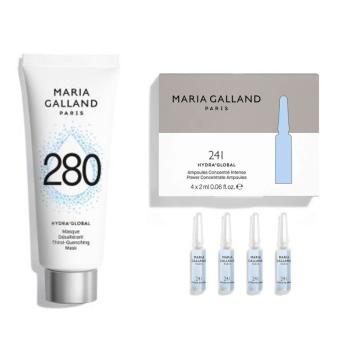 Maria Galland Paris HYDRA’GLOBAL Feuchtigkeits-Bundle – Ampullen & Maske für intensive Hydratation